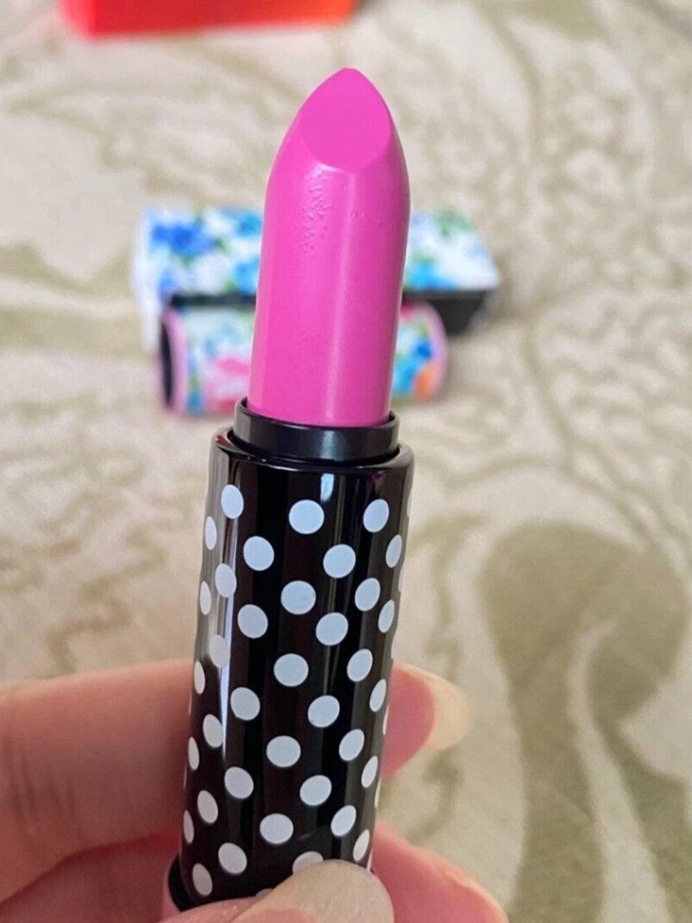 New MAC Richard Quinn Lipstick~Mega Magenta (Matte)~Full size 3 g/0.1 oz~Rare